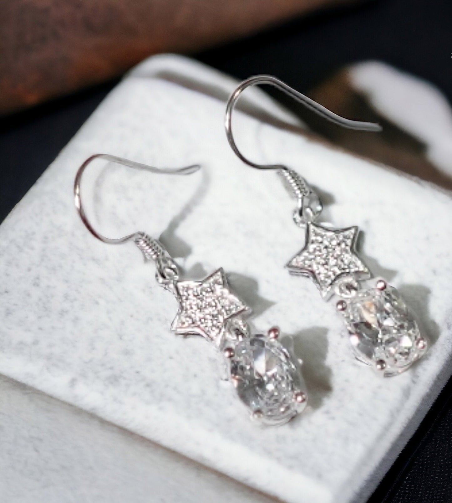 Luna Stardust:Italian Silver Ear Rings