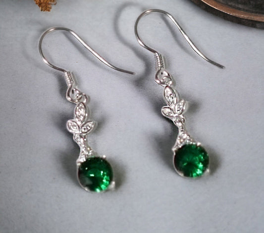 Meadow Sparkle: Italian Silver Ear Rings